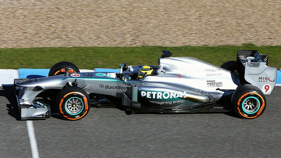 Nico Rosberg spulte ein ausgiebiges Programm ab, Foto: Sutton