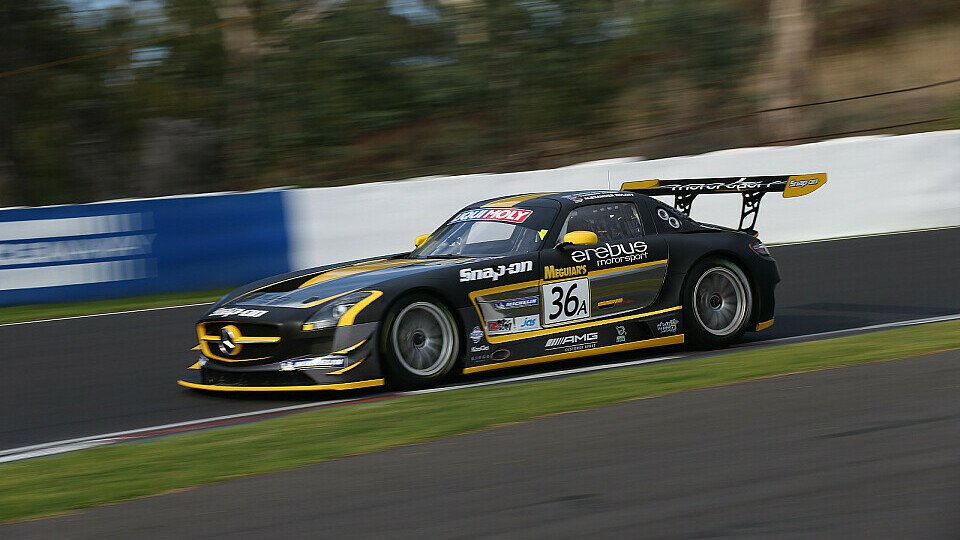 Der Mercedes SLS AMG GT3 bekam gute Noten von den australischen Piloten, Foto: Erebus Motorsport