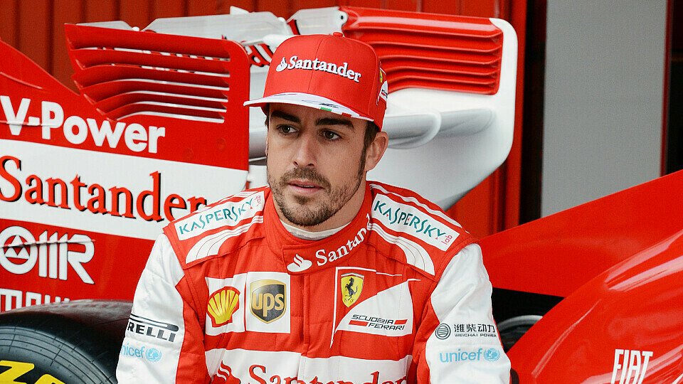 Einen fröhlichen Fernando Alonso gab es am Dienstag nicht zu sehen - dafür einen umso fokussierteren, Foto: Sutton