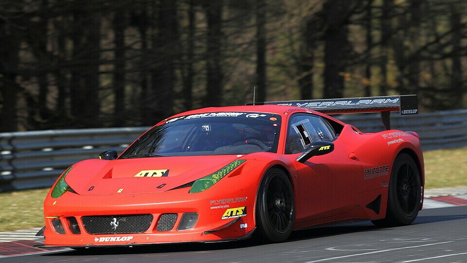 Mike Jäger startet 2013 im Ferrari 458 von GT Corse, Foto: Hardy Elis