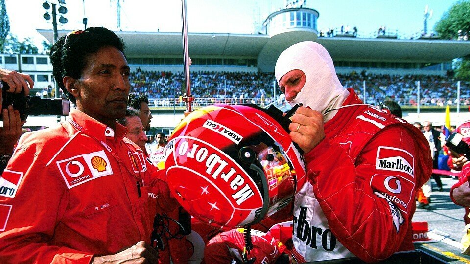 Balbir Singh war von 1995 bis 2005 ständiger Begleiter von Michael Schumacher, Foto: Sutton