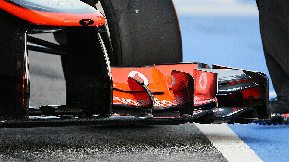 McLaren baute auf den alten Flügel, Foto: Sutton