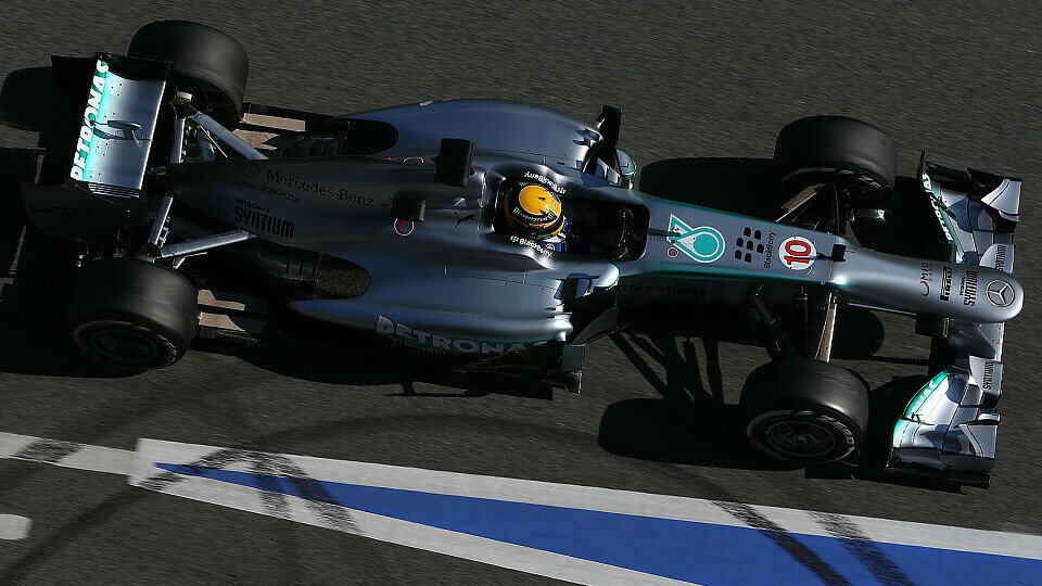 Lewis Hamilton absolvierte einen problemfreien Tag, Foto: Sutton