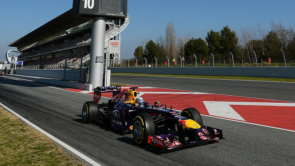 Sebastian Vettel testet in Barcelona erneut zwei Tage, Foto: Sutton