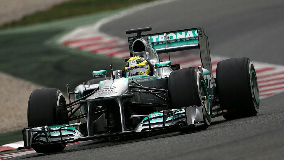 Nico Rosberg beendete den Donnerstag mit der viertschnellsten Zeit, Foto: Sutton