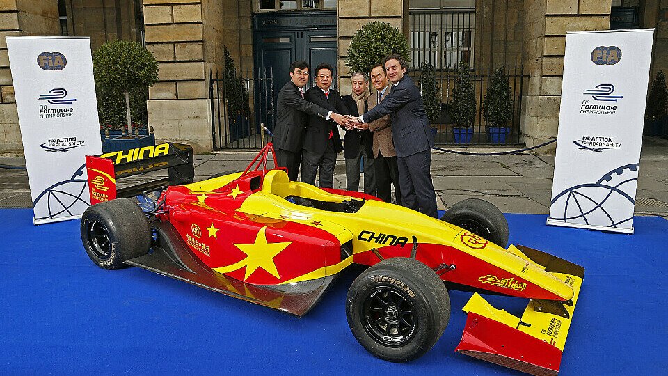 China Racing wurde in Paris als zweites Formel-E-Team vorgestellt, Foto: Formel E
