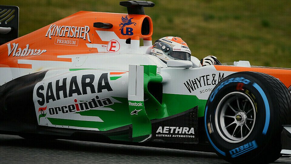 Sutil sitzt wieder im Force India-Cockpit, Foto: Sutton