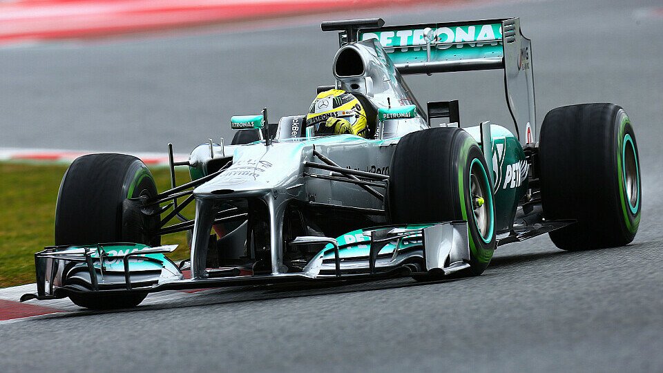 Nico Rosberg war der schnellste Mann in Spanien, Foto: Mercedes AMG