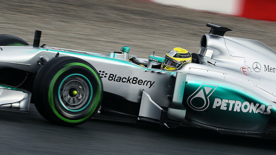 Nico Rosberg fuhr die schnellste Zeit der gesamten Testfahrten, Foto: Mercedes AMG