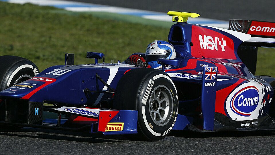 Jolyon Palmer hatte im Monza-Training die Nase vorn, Foto: GP2 Series