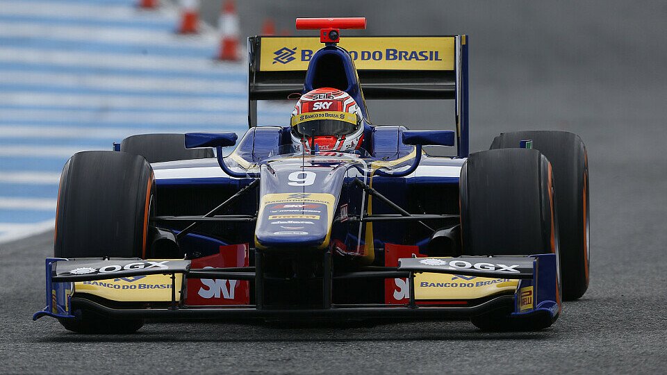 Felipe Nasr fuhr beim Saisonauftakt einen vierten Platz ins Ziel, Foto: GP2 Series