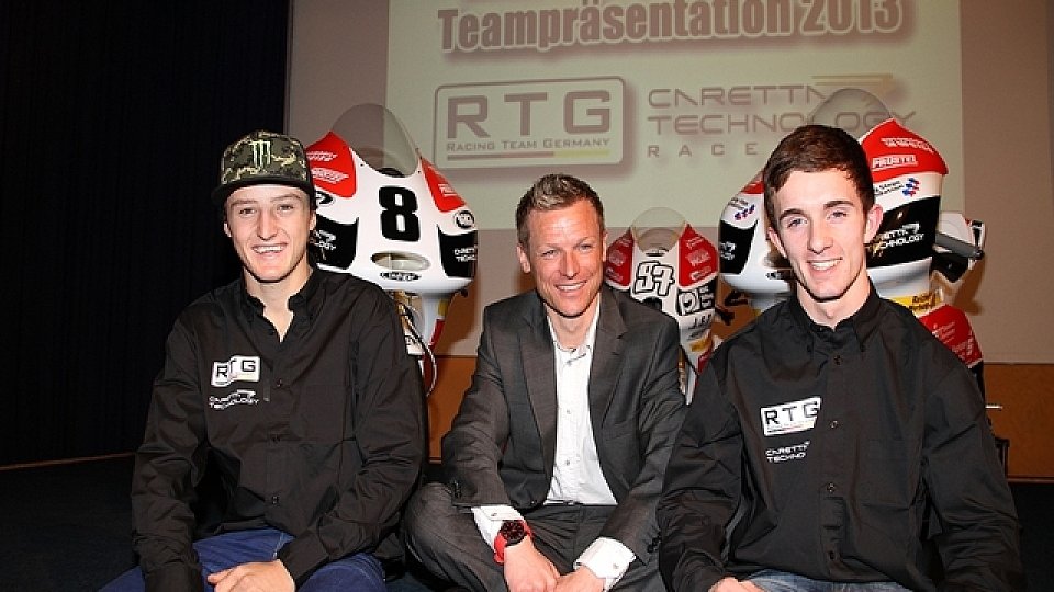 Jack Miller und John McPhee freuen sich auf die Saison, Foto: Racing Team Germany