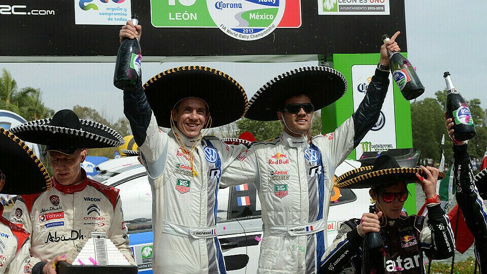 Sebastien Ogier konnte sich den Sieg bei der Rallye Mexiko sichern, Foto: Sutton