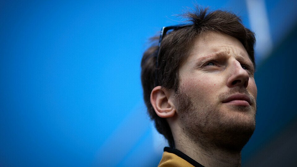 Romain Grosjean gab 2012 in zweierlei Hinsicht seine Visitenkarte ab, Foto: Sutton
