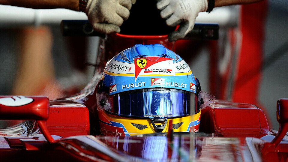 Alonso fuhr im Training auf P6, Foto: Sutton