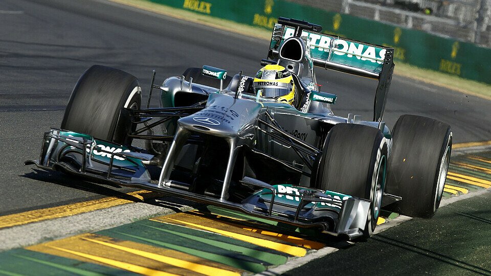 Für Nico Rosberg lief es in Q3 nicht optimal, Foto: Mercedes-Benz