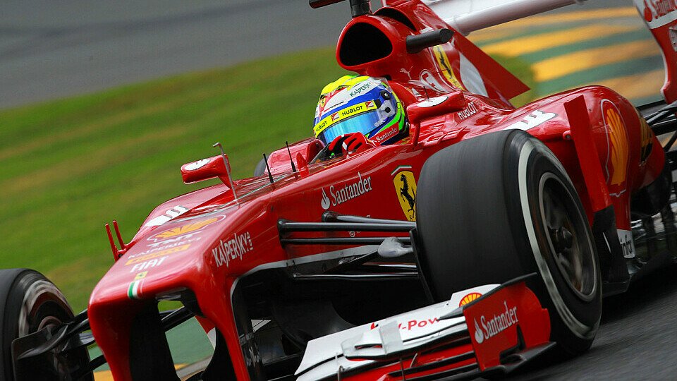 Ferrari brauchte sich nach dem Qualifying nicht verstecken, Foto: Sutton