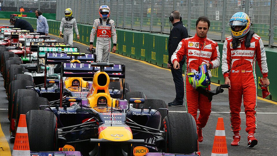 Gemeinsam gegen Red Bull: Aber Massa musste in Melbourne einmal mehr den Edelhelfer spielen, Foto: Sutton