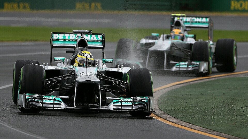 Mercedes begann den Australien GP mit der richtigen Strategie, Foto: Sutton