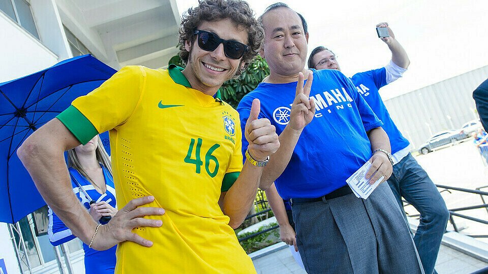 Rossi hat auch in Brasilien viele Fans