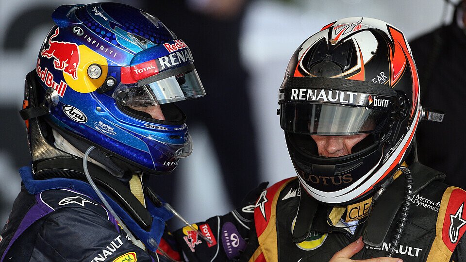 Räikkönen und Vettel verstehen sich gut, Foto: Sutton