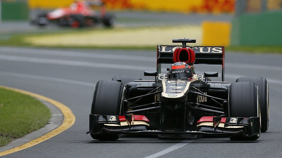Der Lotus E21 ging mit den Reifen am schonendsten um, Foto: Lotus F1 Team