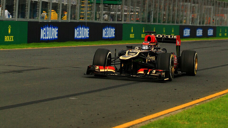 Kimi Räikkönen bei seinem Australien-Sieg am 17. März 2013, Foto: Sutton