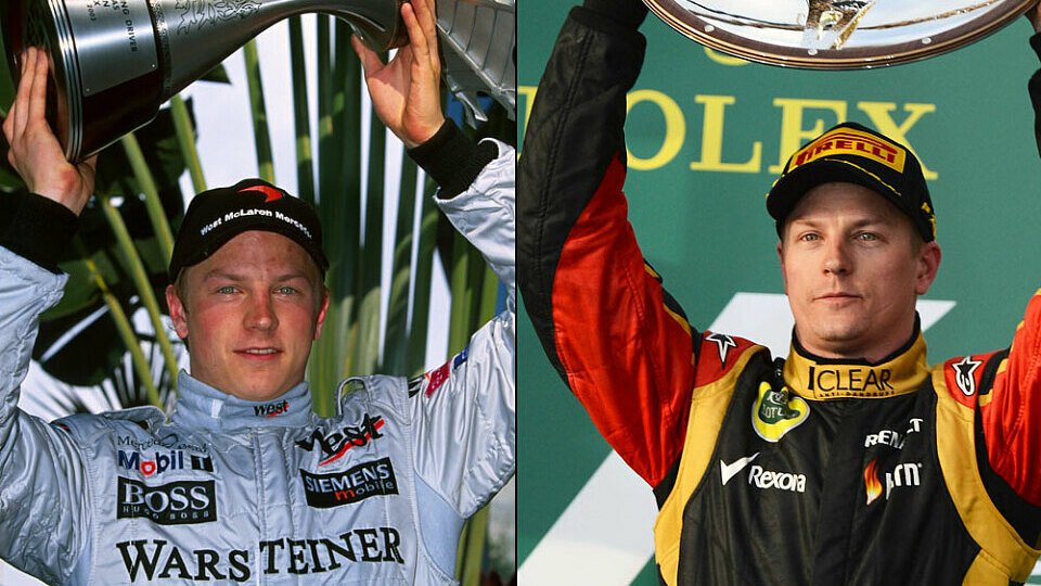 Siegreich im McLaren & Lotus: Kimi Räikkönen, Foto: Sutton