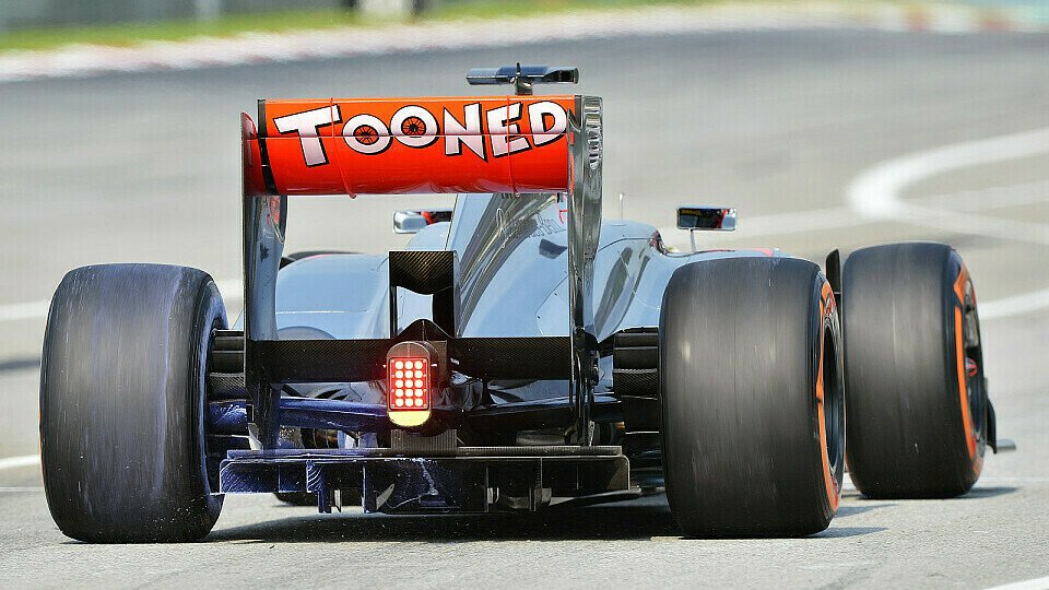 Jenson Button hat mit den Reifen kein riesiges Problem, Foto: Sutton