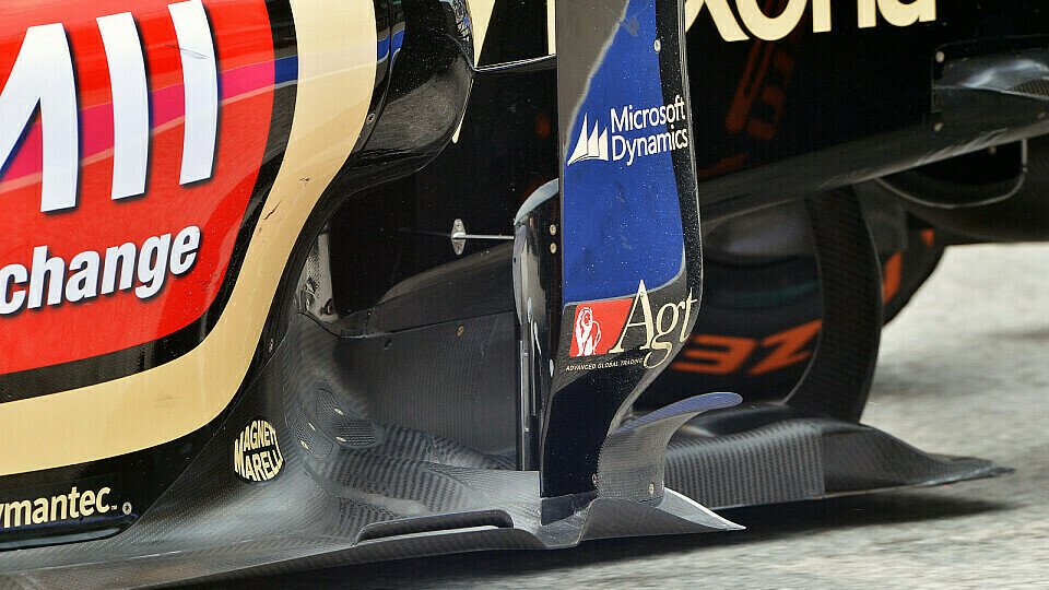 Der Unterboden an Räikkönens Lotus war nicht regelkonform