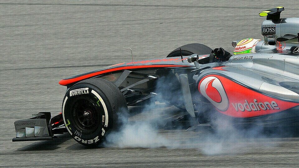 McLaren beschwört für das Wochenende den Wettergott, Foto: Sutton