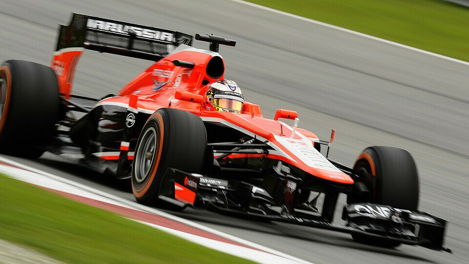 Jules Bianchi hatte die hinteren F1-Reihen bislang im Griff, Foto: Sutton