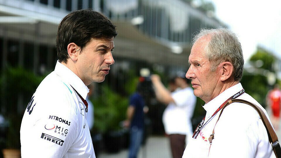 Toto Wolff und Dr. Helmut Marko: Mercedes und Red Bull sind eher Enemies als Frenemies, Foto: Sutton
