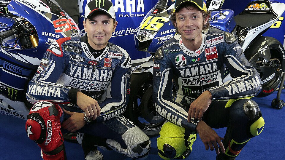 Rossi und Lorenzo verstehen sich gut, Foto: Yamaha