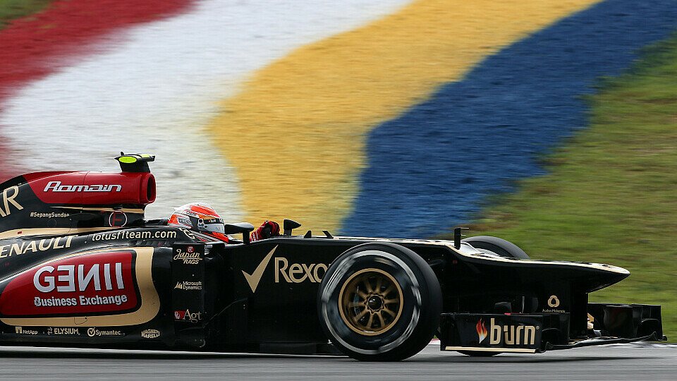 Romain Grosjean schaffte es nicht in Q3, Foto: Sutton