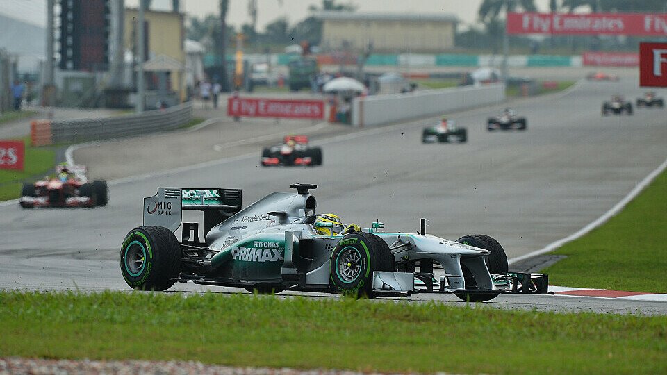 Nico Rosberg musste in Sepang zurückstecken, Foto: Sutton