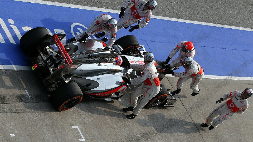 Die Boxenstopps müssen bei McLaren zuverlässiger funktionieren, Foto: Sutton