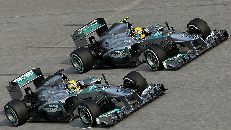 Lewis Hamilton & Nico Rosberg: Leistungsmäßig auf Augenhöhe, Foto: Sutton