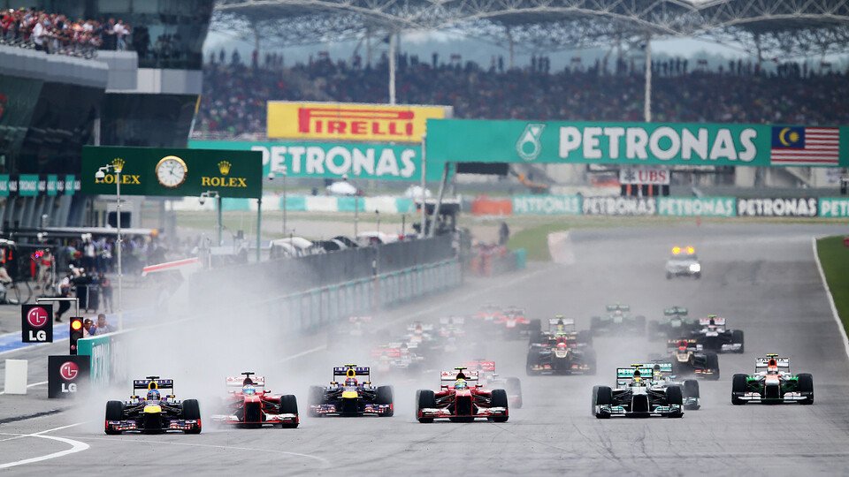 Der Monsun beeinträchtigt die Formel 1 in Malaysia regelmäßig, Foto: Red Bull