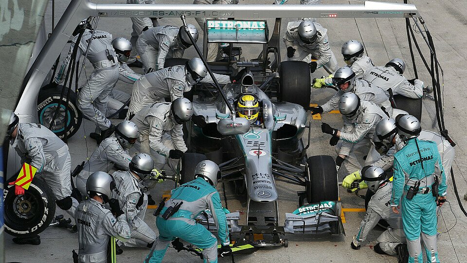 Nico Rosberg war in Monza der schnellste Mann in der Boxengasse., Foto: Mercedes-Benz
