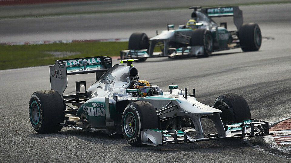 Nico Rosberg wurde in Sepang angehalten, Lewis Hamilton nicht zu überholen, Foto: Mercedes-Benz
