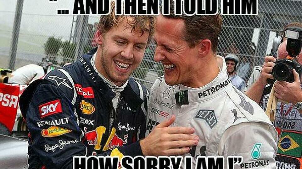 Dreckige Siege oder der nötige Biss für große Erfolge? Vettel wird immer mehr zum Schumacher..., Foto: Ian Wheeler via Twitter