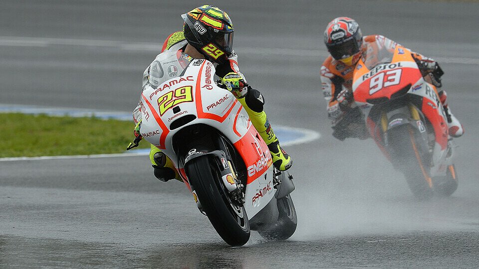 Regen ist für die MotoGP-Asse nicht angenehm, Foto: Milagro