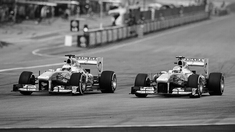Paul di Resta und Adrian Sutil werden auch 2014 aller Wahrscheinlichkeit nach im Force India-Cockpit sitzen., Foto: Sutton