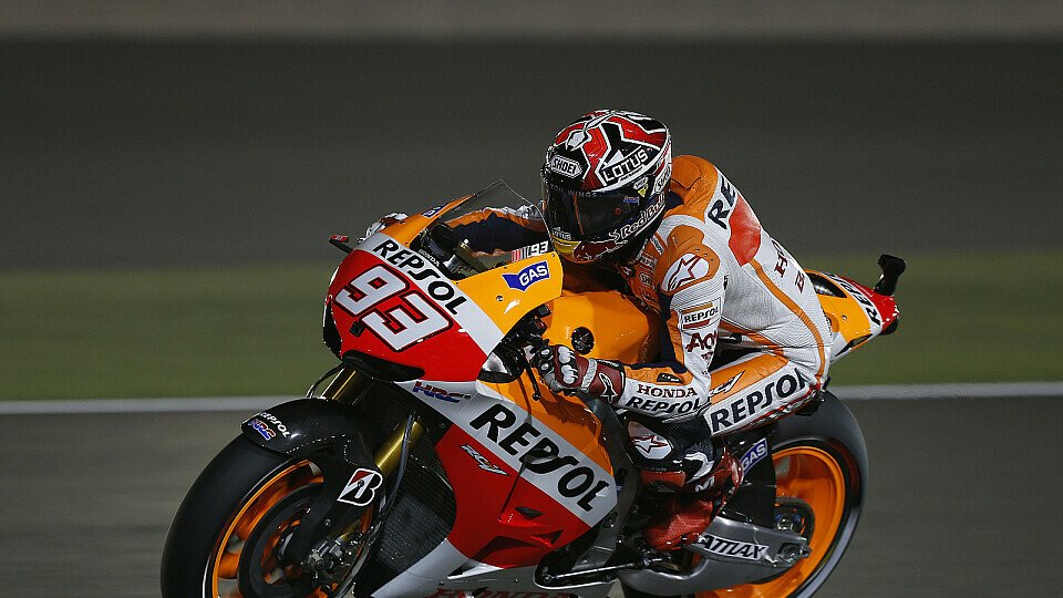 Marc Marquez fuhr die zweite Bestzeit in Katar, Foto: Honda