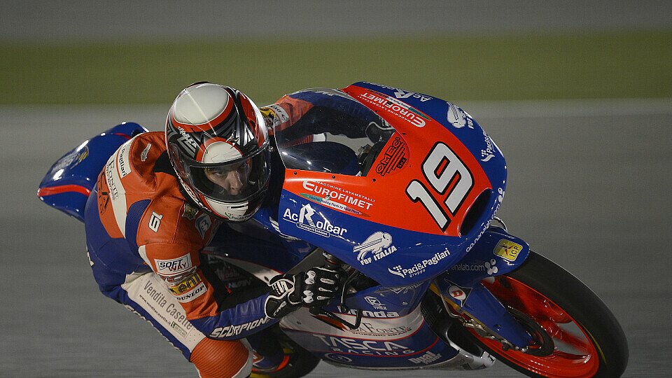 Alessandro Tonucci liegt mit derzeit noch sechs WM-Punkten auf Rang 23 der Moto3-WM., Foto: Milagro