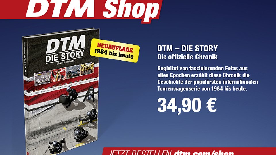 DTM - DIE STORY ist das Standardwerk für jeden DTM-Fan, Foto: DTM