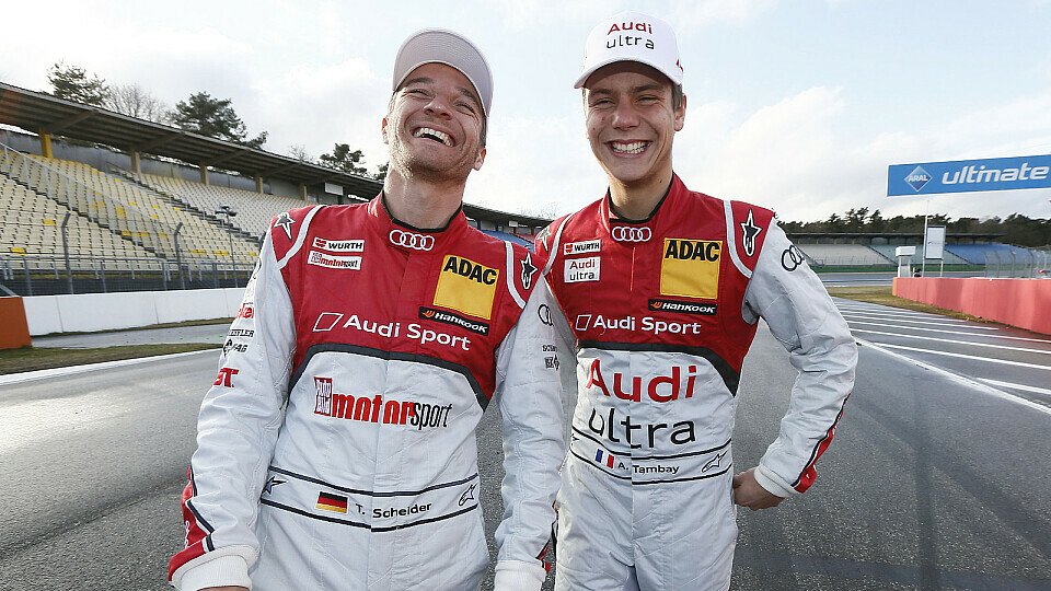 Die Stimmung beim Audi Sport Team Abt ist schon einmal gut - nun sollen auch Ergebnisse folgen, Foto: Audi