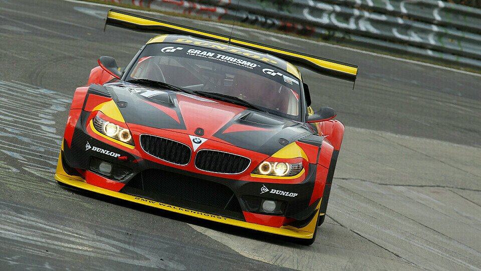 Der BMW Z4 GT3 von Walkenhorst soll eine Mischung aus Kraft, Dynamik und Stärke darstellen, Foto: Dunlop
