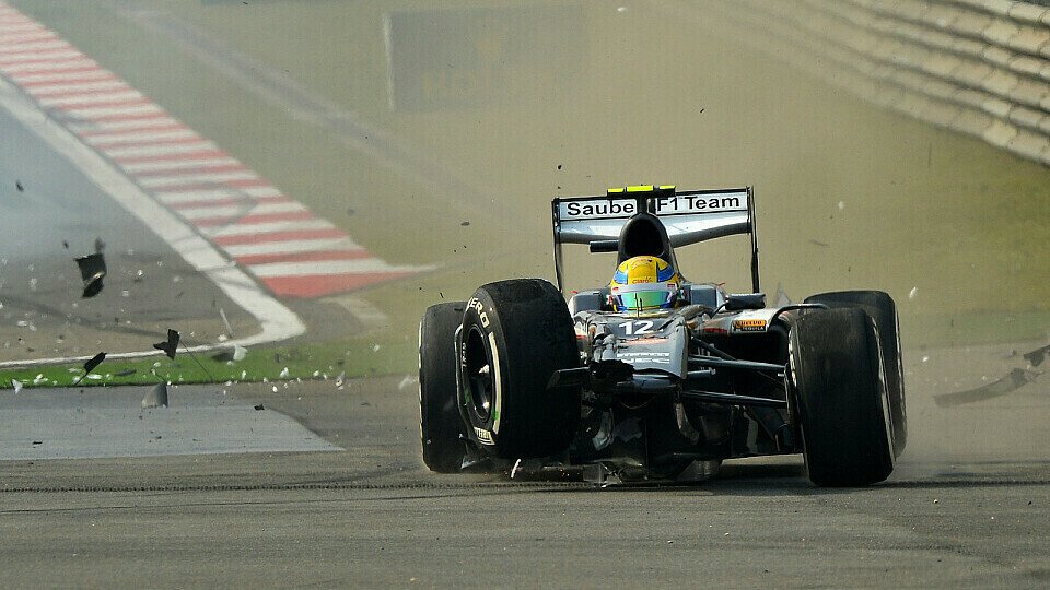 Esteban Gutierrez blieb in seinem dritten Formel-1-Rennen ohne Punkte, Foto: Sutton